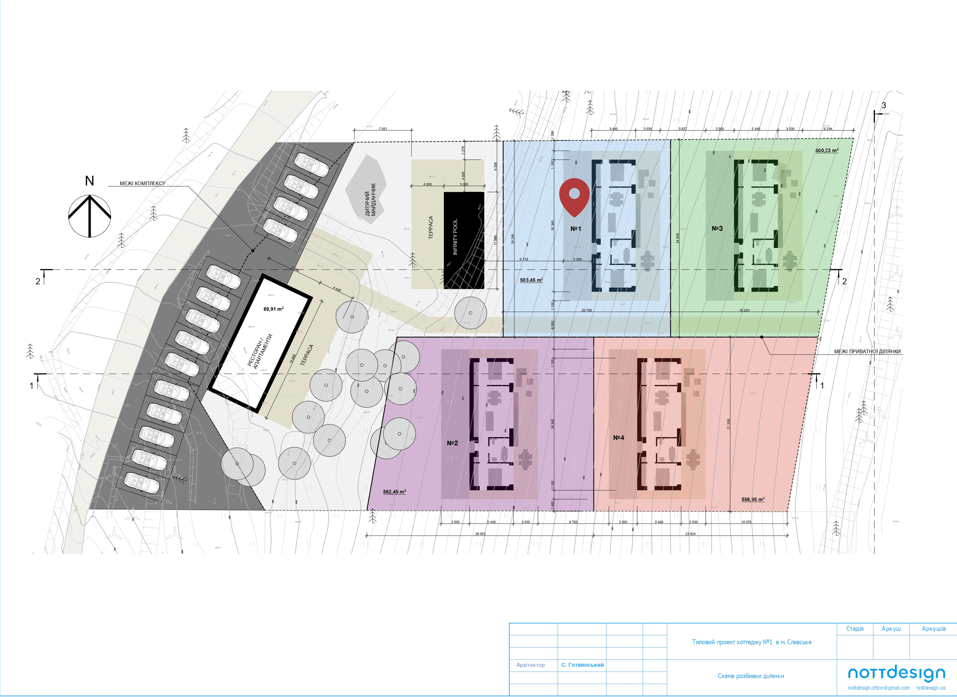 На генплані